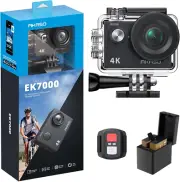 EK7000 4K30FPS 20MP Wifi Action Camera with EIS Ultra HD Underwater Camera 131FT