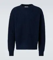[Jil Sander] Jil Sander Oversized virgin wool sweater AU 84 blue