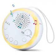 Portable White Noise Machine, Sound Machine Travelling, White Noise Machine with Night Light