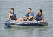 Intex Boat Mariner 3 Person Inflatable Professional Series Boat Dinghy