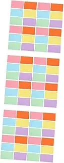 OHPHCALL 3sets Compact Memo Pad with Lined Index Cards Paper Notepads for Study Office Task Management Portable Notebook for Record Keeping 300pcs*3