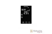 HOTWIRE HWGL2 Touch Screen Control Panel for Floor Heating - White