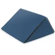 Triangle Wedge Massage Bolster Pillow, XL - 19" x 12" x 20" x 15.5" - Blue