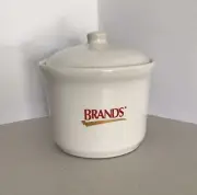 Brands’ Ceramic Container with Lid 250ml For Soufflé Bird Nest Soup Steaming Box