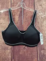 Freya Women's Sonic Active Sports Bra, Black, Size 32DDD