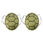 Winomo 2pcs Halloween Cosplay Costumes Turtle Shell Props Performance Costumes As Shown 44X35X7CM