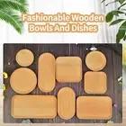 Food Tray Delicate Texture Decoration Square Rectangle Round Ellipse Dinner