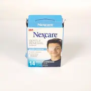 14 Nexcare Gentle Removal EYE PATCH Regular Size 3M Sensitive Skin NIB