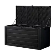 Gardeon Outdoor Storage Box 680L Container Lockable Garden Bench Shed Tool All B