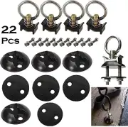L Track Tie Down System Anchor Points Truck Beds Trailers UTV ATV Motorcycle 22