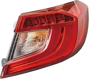 Compatible for ACCORD 10th 2018-2021 Rear Bumper Tail light lamp Taillights Brake Light(Right Petrol model)