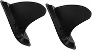 2 Pack Slide-in Sup Board Fins Water Stabilizer for Surfboard Paddleboard Tail Fins Plastic Easy to Use