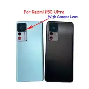 For Xiaomi Redmi K50 Ultra Battery Cover Rear Housing Back Case with Camera Lens