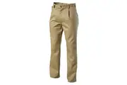 3 x Mens Hard Yakka Drill Work Pant Cotton Khaki Pants Y02501