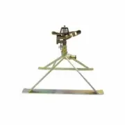 ZORRO Brass Maxi-Flow Adjustable Sprinkler on Heavy Duty Steel Skid 18mm