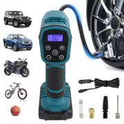18V LCD Cordless Car Air Compressor Tyre For Makita Batteries Inflator Pump Hot*