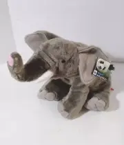 Baby Elephant soft Plush WWF Adoption 2017 Stuffed Animal NWT 13" Wild Republic