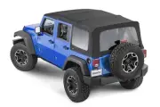 Mastertop 15601435 Mst Ful Hdwre 07-18 Jku 4dr Blk Dia