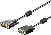 Akyga AK-AV-03 VGA DVI 24+5-Pin Cable Converter for PC Video Connector 1.8 m