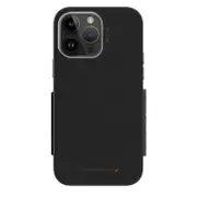 EFM EFCFLAE198BLA Monaco Case Armour with ELeather and D3O for iPhone 13 Pro Max/14 Pro Max