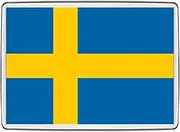 Pixly® Sweden Flag Fridge Magnet Large Jumbo Size Swedish Keepsake Country Souvenir Novelty Refrigerator Magnets Gift