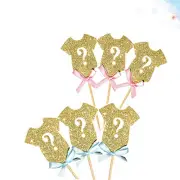 12 Pcs Unicorn Cake Toppers Birthday Baby Ornament Decorations