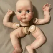 18" Lifelike Reborn Baby Doll Kit Already Painted Kit Unassembled Dolls Handmade