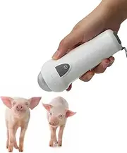Portable Wireless Ultrasound Scanner, Veterinary Pregnancy Diagnostic Instrument Probe, Compatible Smartphones, Tablet, Scanning Depth:100-180mm, Detection High Accuracy, for Pig, Sheep