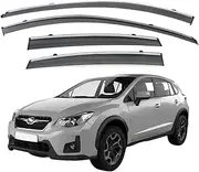 Compatible for Subaru Crosstrek/XV 2018 2019 2020 2021 2022 2023 Door Window Rain Visor Weather Shield Vent Deflectors
