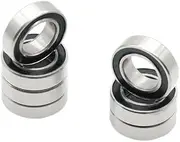 NFGEGPKPHA 609RS Bearing ABEC-7 10PCS 9x24x7 Mm Miniature 609-2RS Ball Bearings 609 2RS