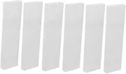WOFASHPURET Tongue Scraper Protection Box 6pcs Plastic Travel Case Secure Closure Holder for Tongue Scrapers and Essential Items