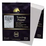 Tracing Paper Pad - 39lb - 9" x 12" - 150 Transparent Sheets - Artist Quality