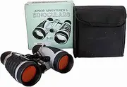 [House of Marbles] Junior Adventurer's 4x30 Magnification Binoculars for Nature Educational Learning, Bird Watching, Secret Agent Spying, and Even for use with Theater, Concerts and Sports Events