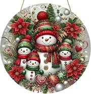 Christmas Sun Catcher - Colorful Window Pendant, Vibrant Christmas Decoration | Festive Ornament Sun Catchers, Holiday Sun Catcher for Wall Window Decor Festive Home Parties Decoration