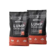 16 Lbs Bags Lump Charcoal for Masterbuilt Gravity Series Grill + Smoker (2-Pack)