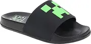 [Minecraft] Boys' Sport Slide Sandals, Comfort Casual Pool Slide Outdoor