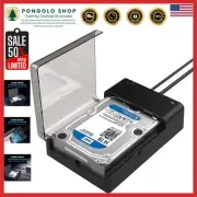 Compact USB 3.0 to SATA Docking Station for Fast HDD/SSD Cloning - 22TB Capacity