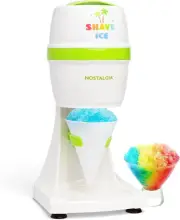 Nostalgia Electric Retro Ice Shaver Compact Small Ice Machine For Shaved Ice
