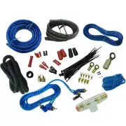 Absolute KIT4P br/ Purple Complete PRO Marine 4 Gauge 2000 Watts Amplifier Comp