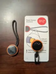 NEW Peak Design Anchor Links Orange, Rare, Set of 2 (pair)