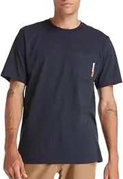 [Timberland PRO] Mens TB0A1HNS Base Plate Blended Short-Sleeve T-Shirt Short Sleeve T-Shirt