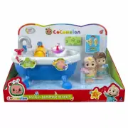 Cocomelon Musical Bathtime Playset Plays Music with JJ and TomTom Figures NEW