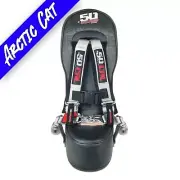 Arctic Cat Wildcat 3rd Middle Bump Seat Kid Child Booster Safety Harness SILVER