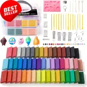 Polymer Clay 50 Colors Oven Bake Clay Kit with Tools