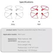 2 Pairs Propellers Blades Protectors Props Guards for DJI Mini 3 Pro Drone n