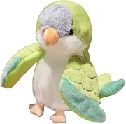 Parrot Hand Puppet, Parrot Travel Interactive Stuffed Toy, Plush Role Play Interactive Toy for Storytelling Teaching Puppet Theater, for Kids Boys Girls