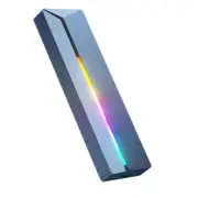 Aluminum Case USB 3.1 Tool-Free RGB Sync M.2 Sata NVME Hard Enclosure Case