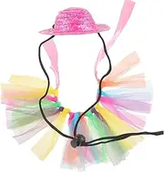 BESPORTBLE Guinea Pig Hamster Bunny Small Pet Costume Tutu Dress Headwear Hat for Boys and Girls