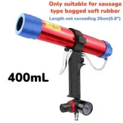 400ML Air Rubber Glue Gun Pneumatic Caulk Seam Sealer Gun Soft Glue Adjustable
