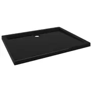 Rectangular Abs Shower Base Tray Black Or White Shower Trays & Bases